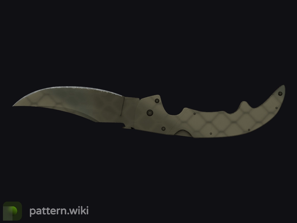 Falchion Knife Safari Mesh seed 519