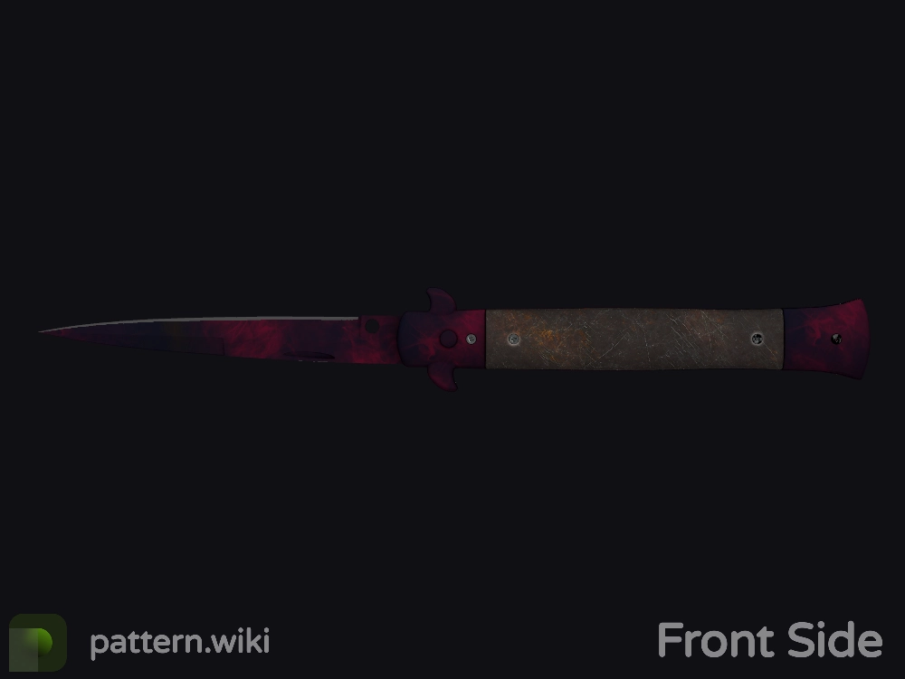 Stiletto Knife Doppler seed 927