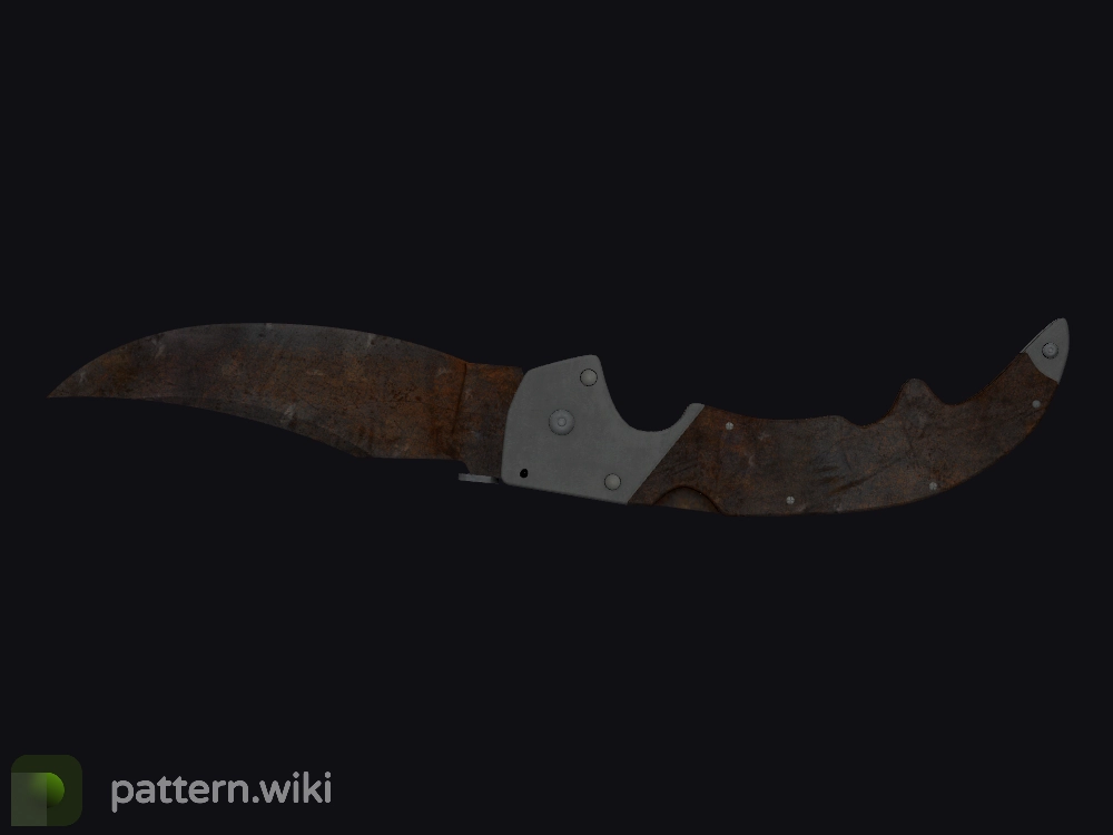 Falchion Knife Rust Coat seed 757