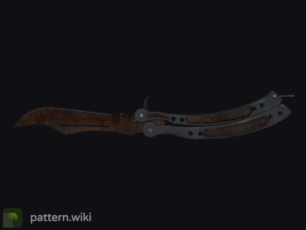 Butterfly Knife Rust Coat seed 11