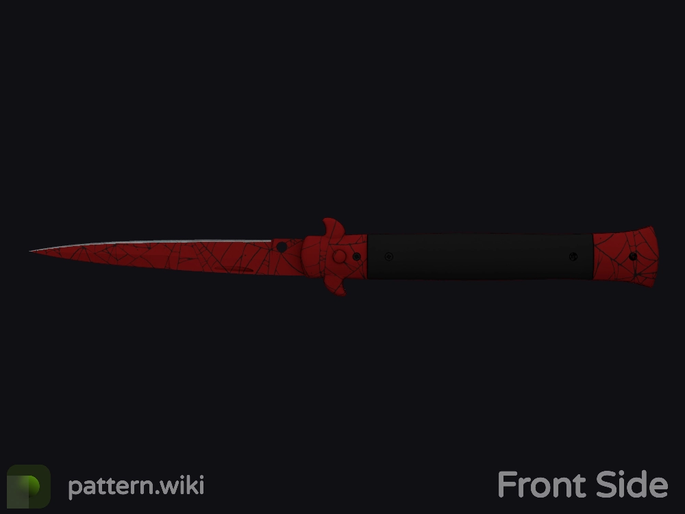 Stiletto Knife Crimson Web seed 548