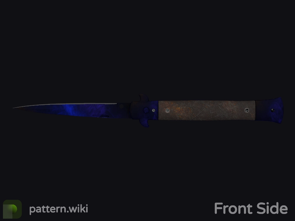 Stiletto Knife Doppler seed 677