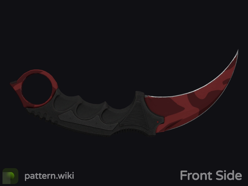 Karambit Slaughter seed 756