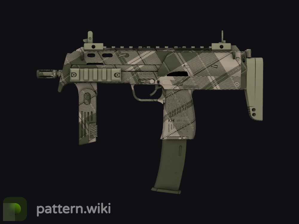 MP7 Olive Plaid seed 996