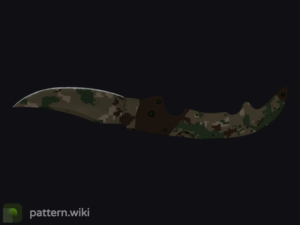 Falchion Knife Forest DDPAT seed 10