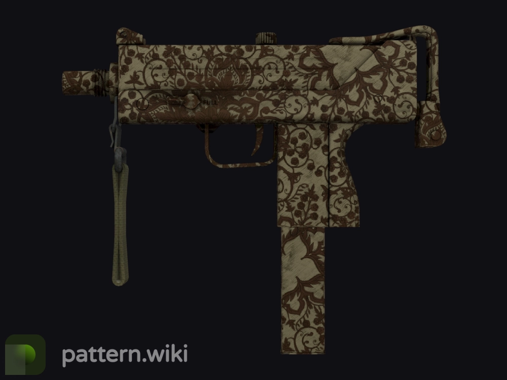 MAC-10 Sienna Damask seed 147