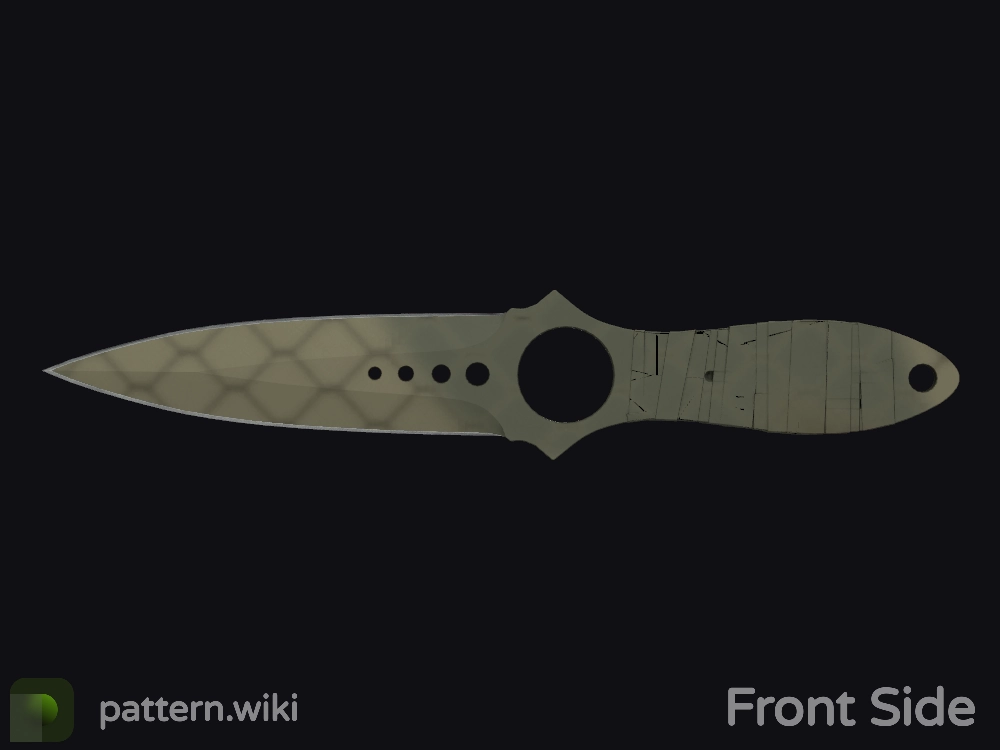 Skeleton Knife Safari Mesh seed 578