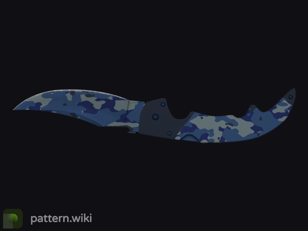 Falchion Knife Bright Water seed 345