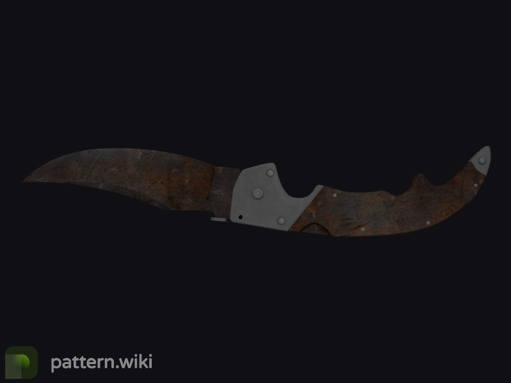 Falchion Knife Rust Coat seed 620