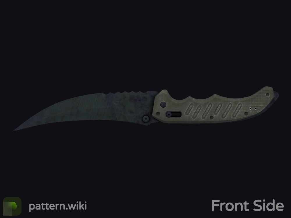 Flip Knife Blue Steel seed 983