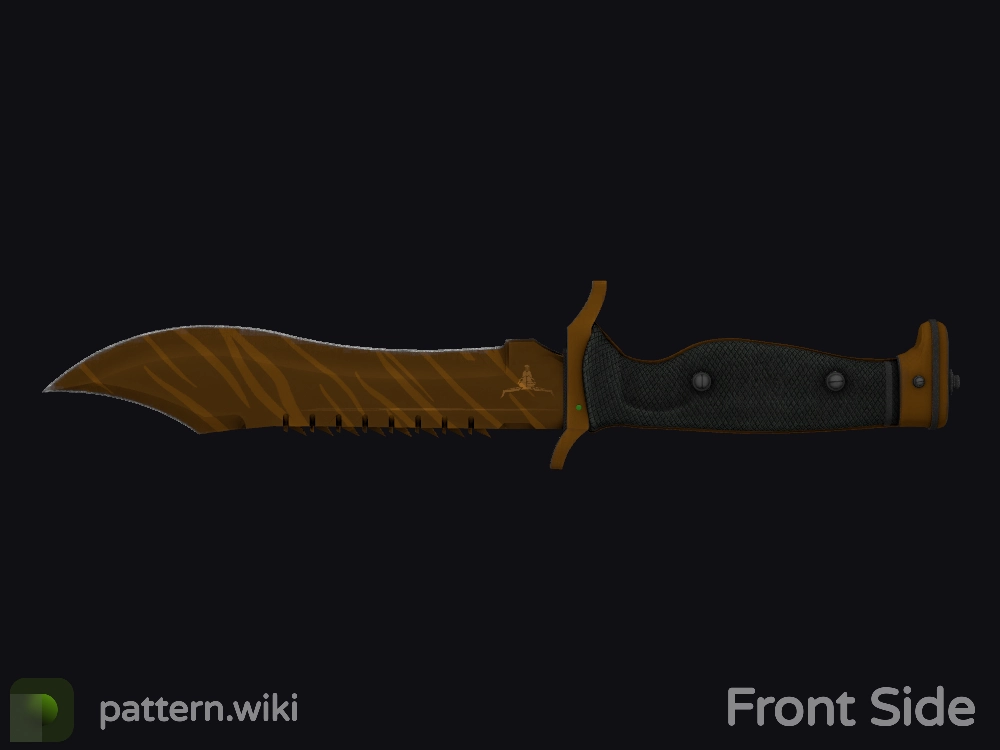 Bowie Knife Tiger Tooth seed 117