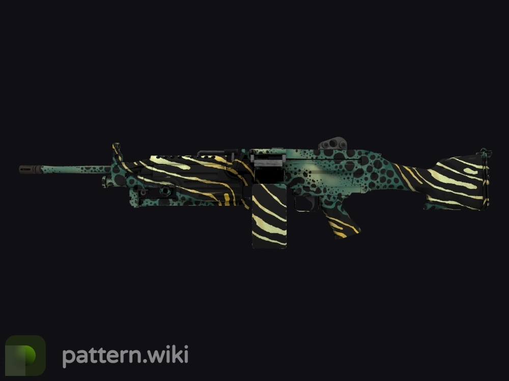 M249 Emerald Poison Dart seed 793