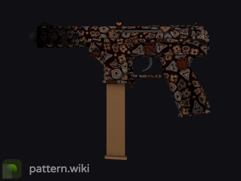 Tec-9 Orange Murano seed 256