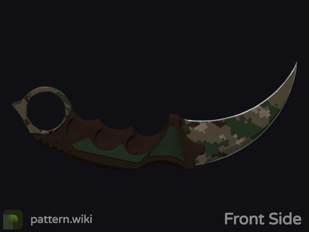 Karambit Forest DDPAT seed 774