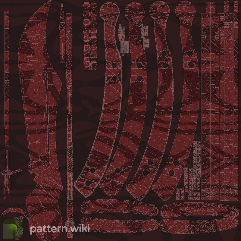 Butterfly Knife Slaughter seed 432 pattern template