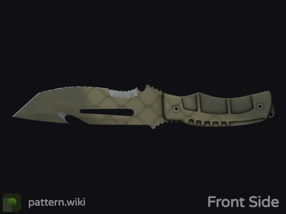 Survival Knife Safari Mesh seed 879