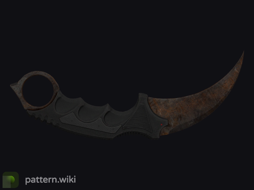 Karambit Rust Coat seed 941