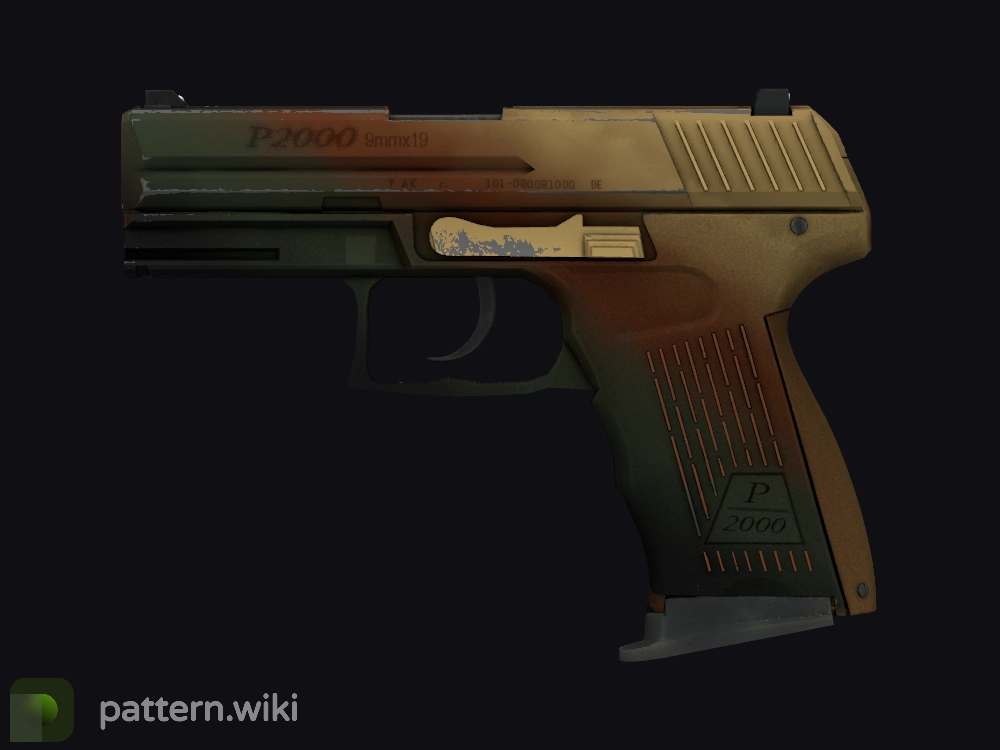 P2000 Amber Fade seed 97