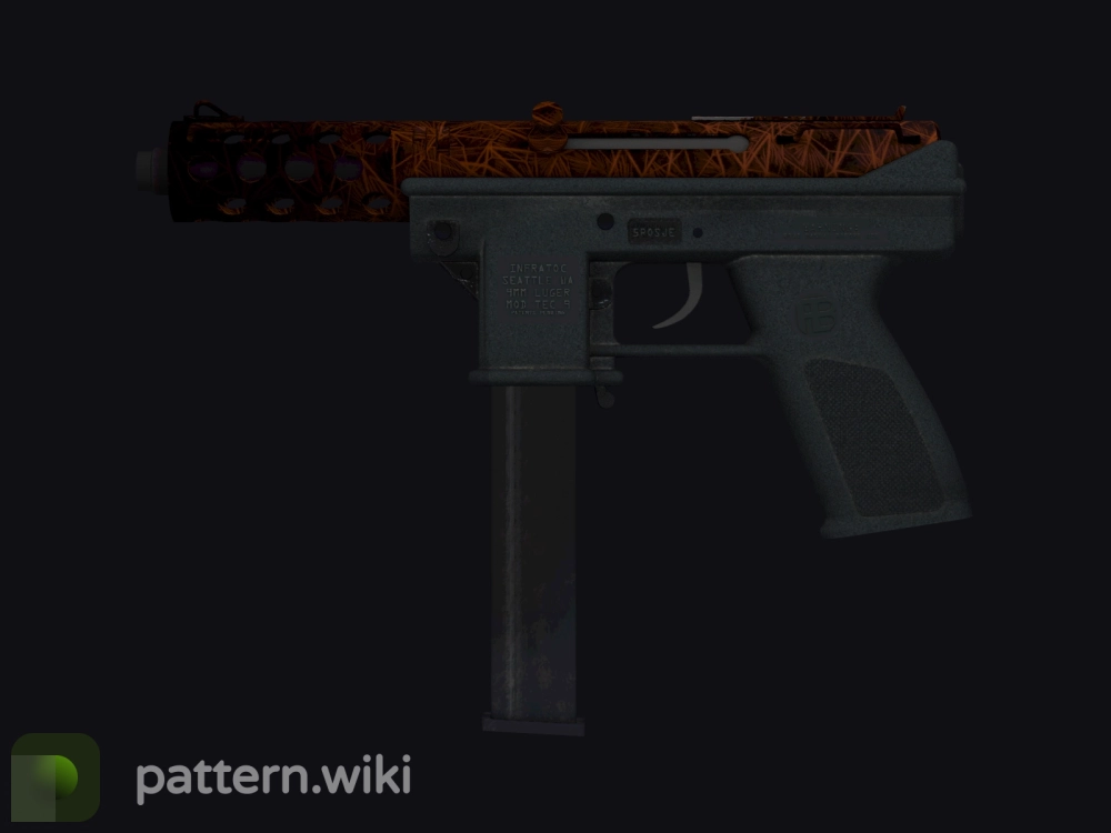 Tec-9 Red Quartz seed 476