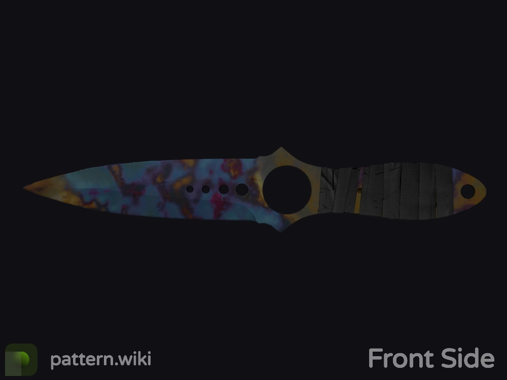 Skeleton Knife Case Hardened seed 448