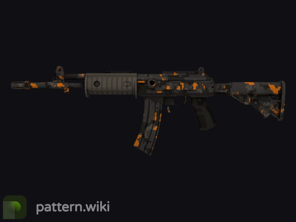 Galil AR Orange DDPAT seed 23