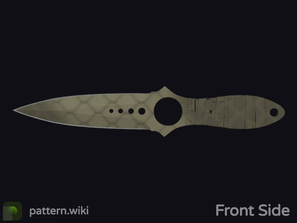 Skeleton Knife Safari Mesh seed 836