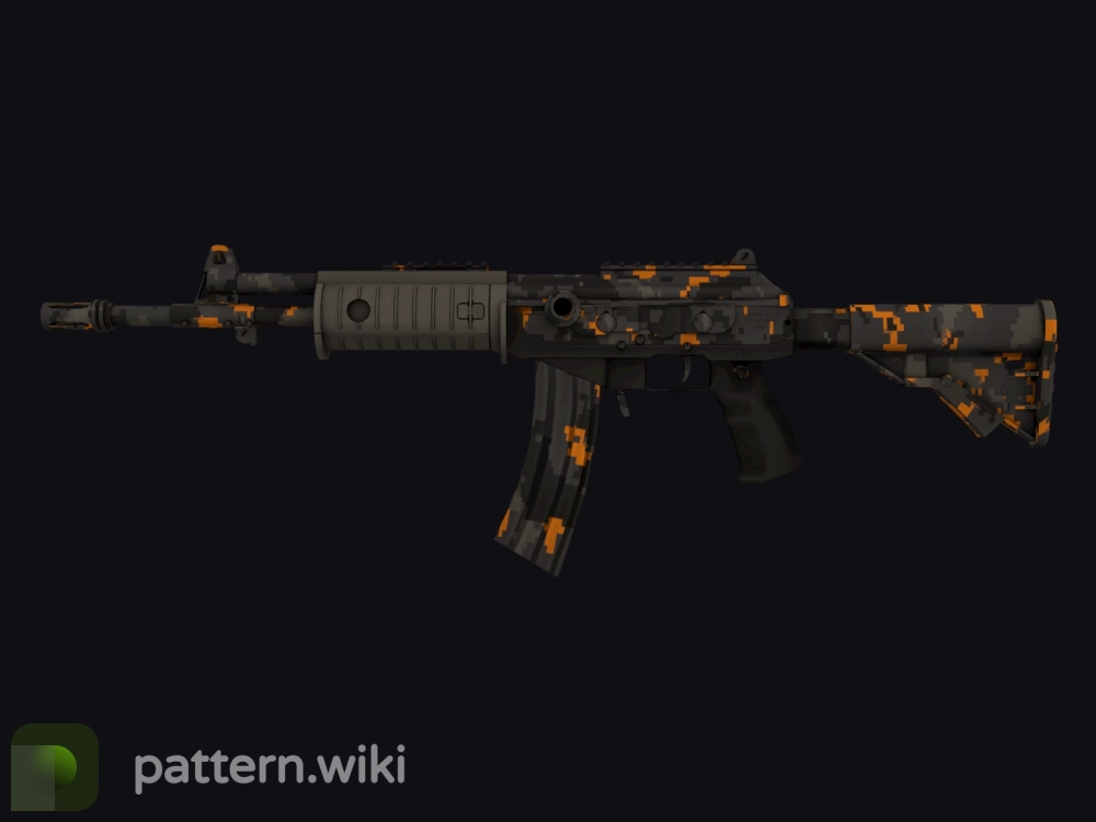 Galil AR Orange DDPAT seed 525