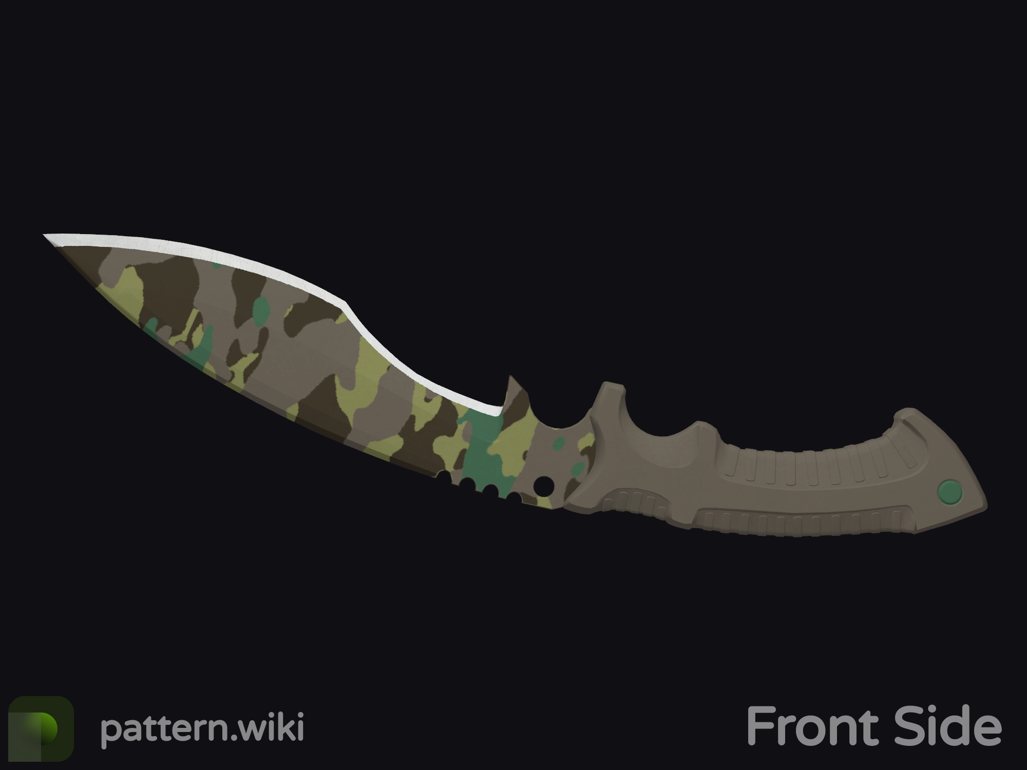 Kukri Knife Boreal Forest seed 461