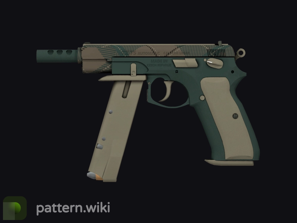 CZ75-Auto Green Plaid seed 497