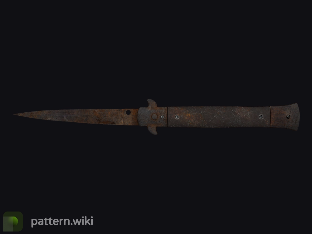 Stiletto Knife Rust Coat seed 129