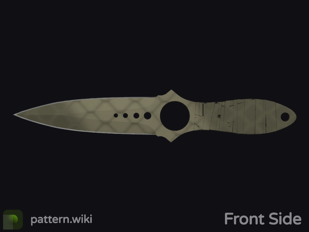 Skeleton Knife Safari Mesh seed 915