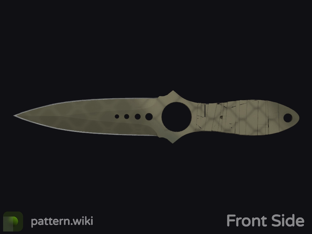 Skeleton Knife Safari Mesh seed 598