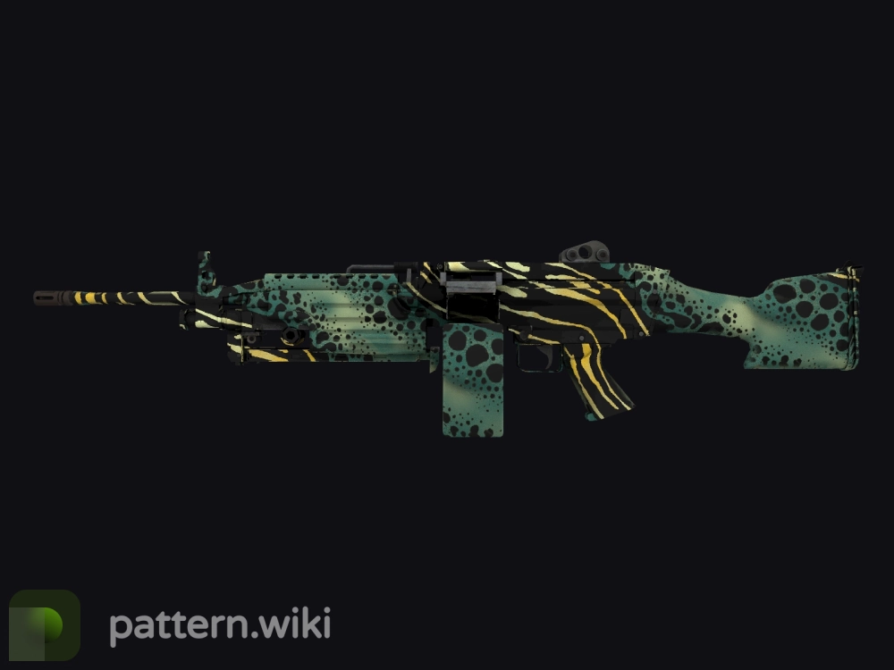 M249 Emerald Poison Dart seed 707