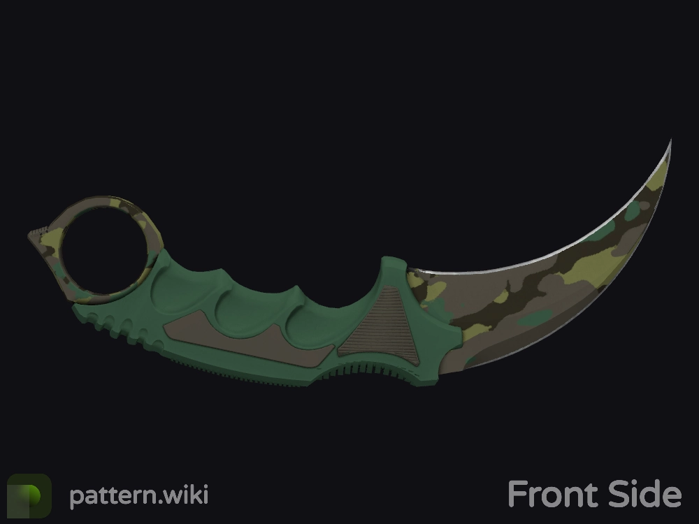 Karambit Boreal Forest seed 741