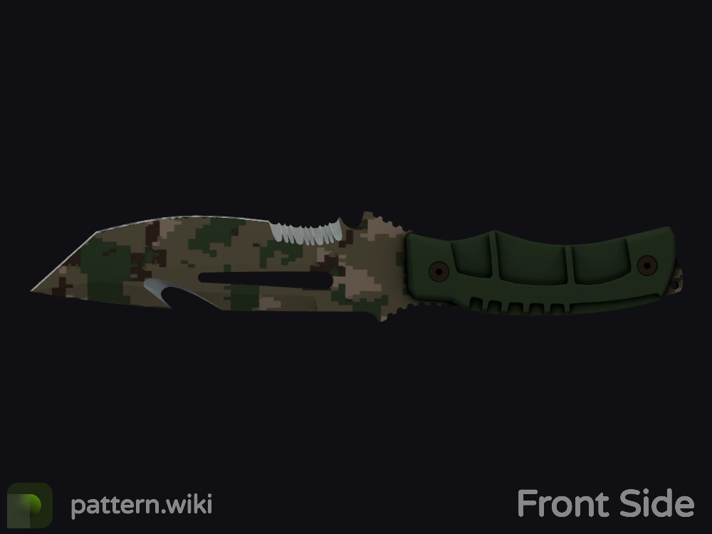 Survival Knife Forest DDPAT seed 51