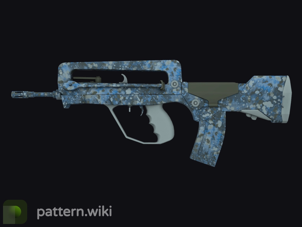 FAMAS Cyanospatter seed 631