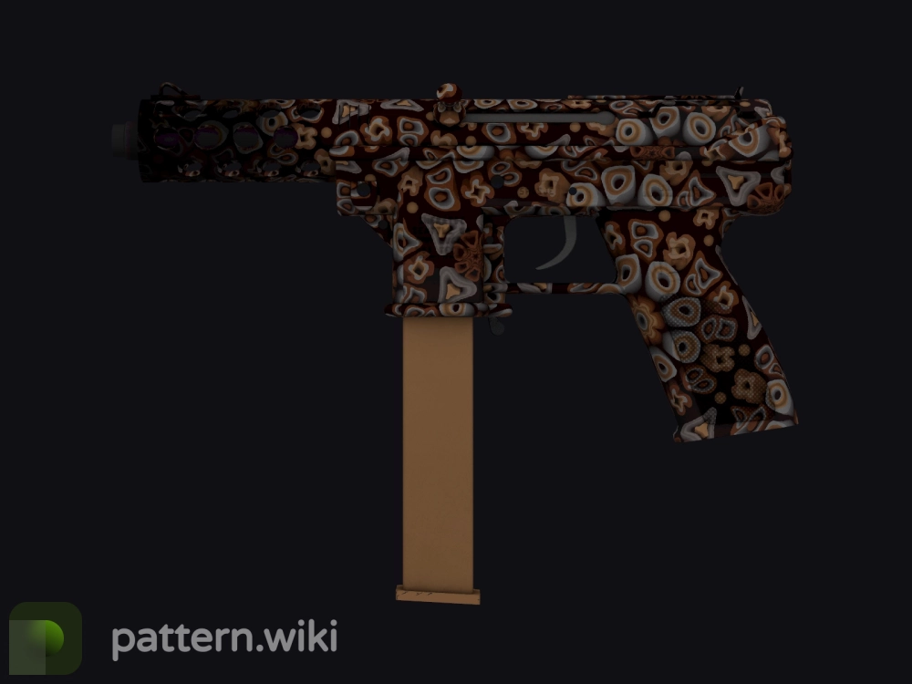 Tec-9 Orange Murano seed 481