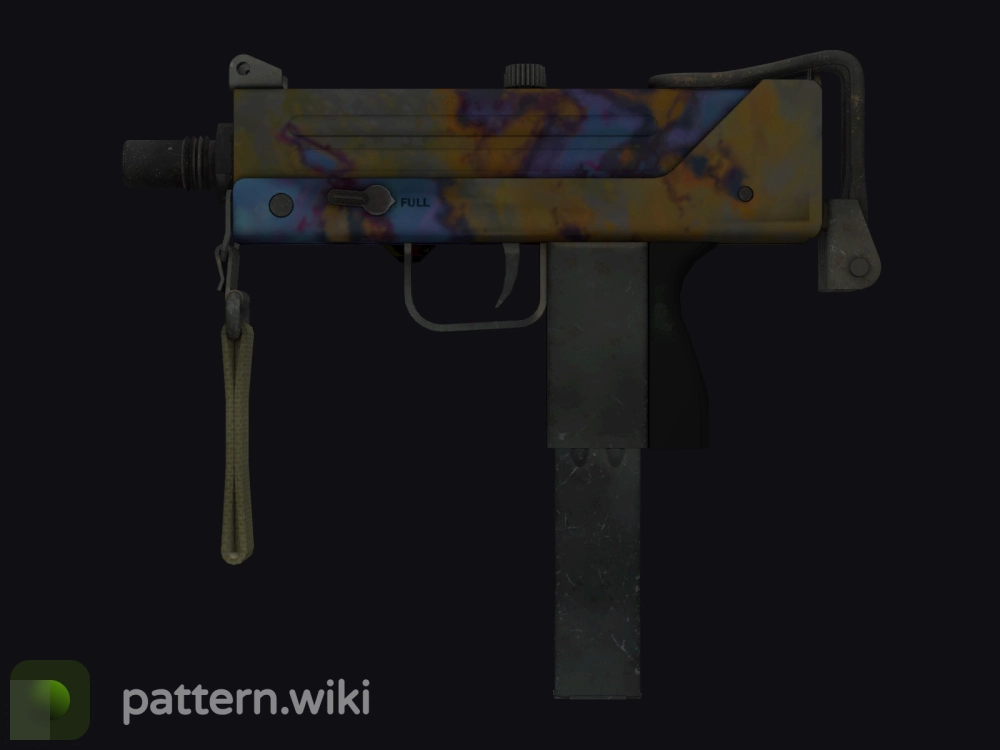 MAC-10 Case Hardened seed 202