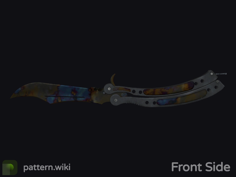 Butterfly Knife Case Hardened seed 133