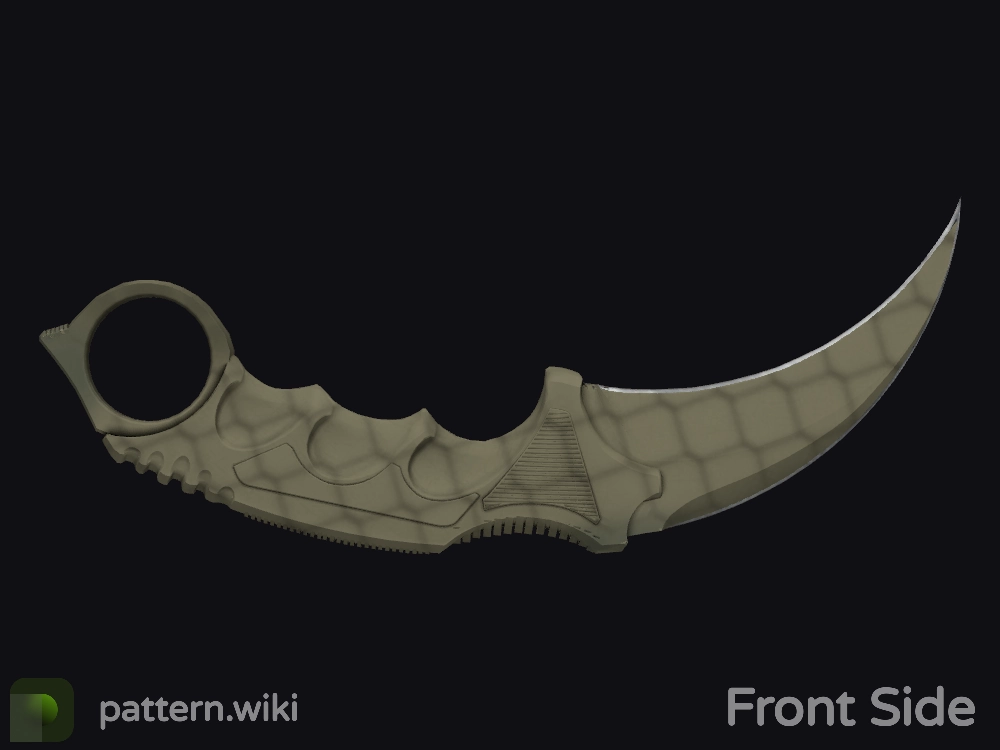 Karambit Safari Mesh seed 185