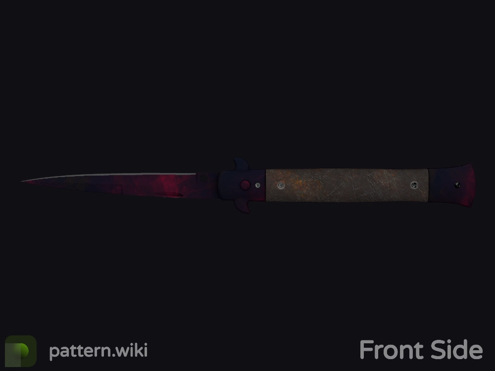 Stiletto Knife Doppler seed 653