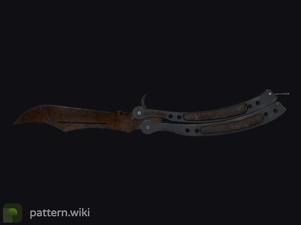 Butterfly Knife Rust Coat seed 572