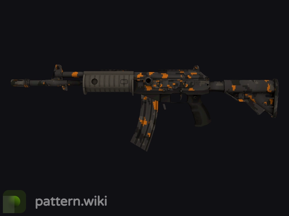 Galil AR Orange DDPAT seed 670