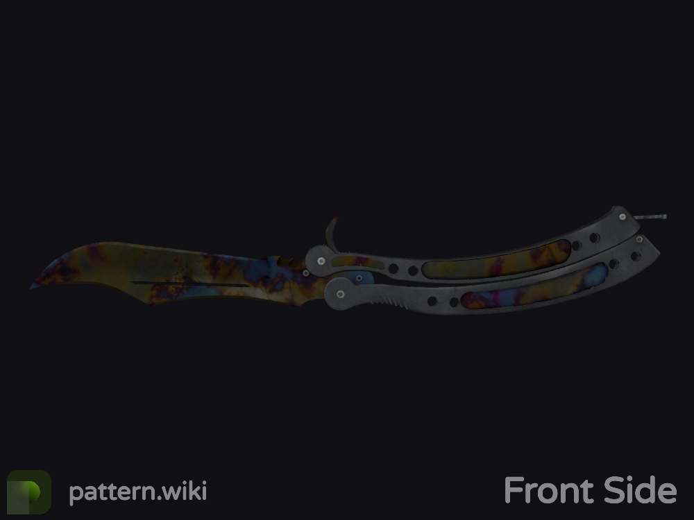 Butterfly Knife Case Hardened seed 686