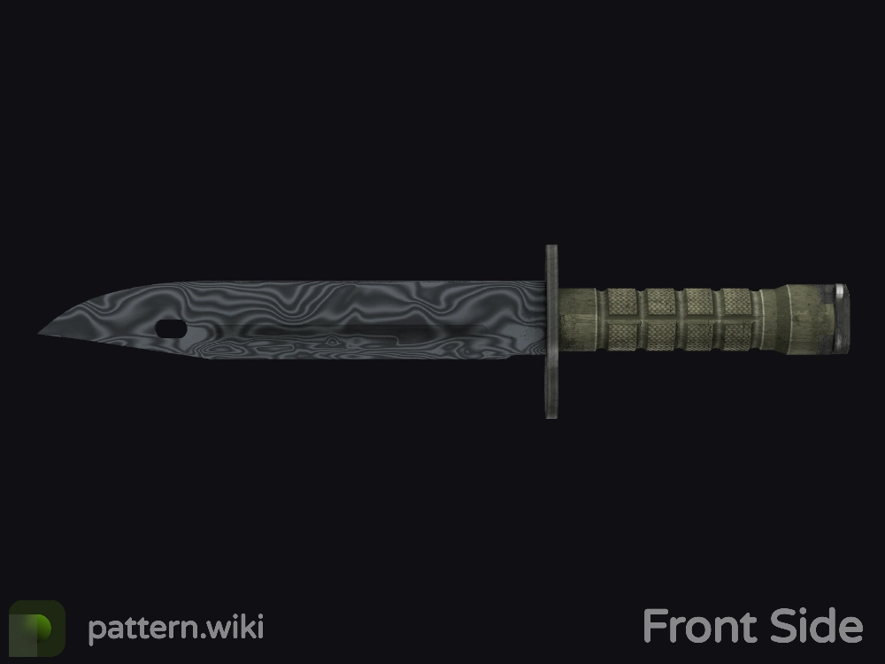 Bayonet Damascus Steel seed 21