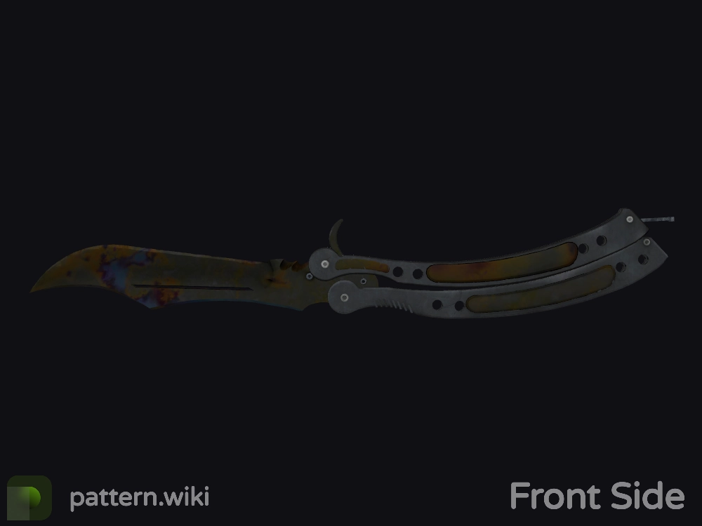 Butterfly Knife Case Hardened seed 879