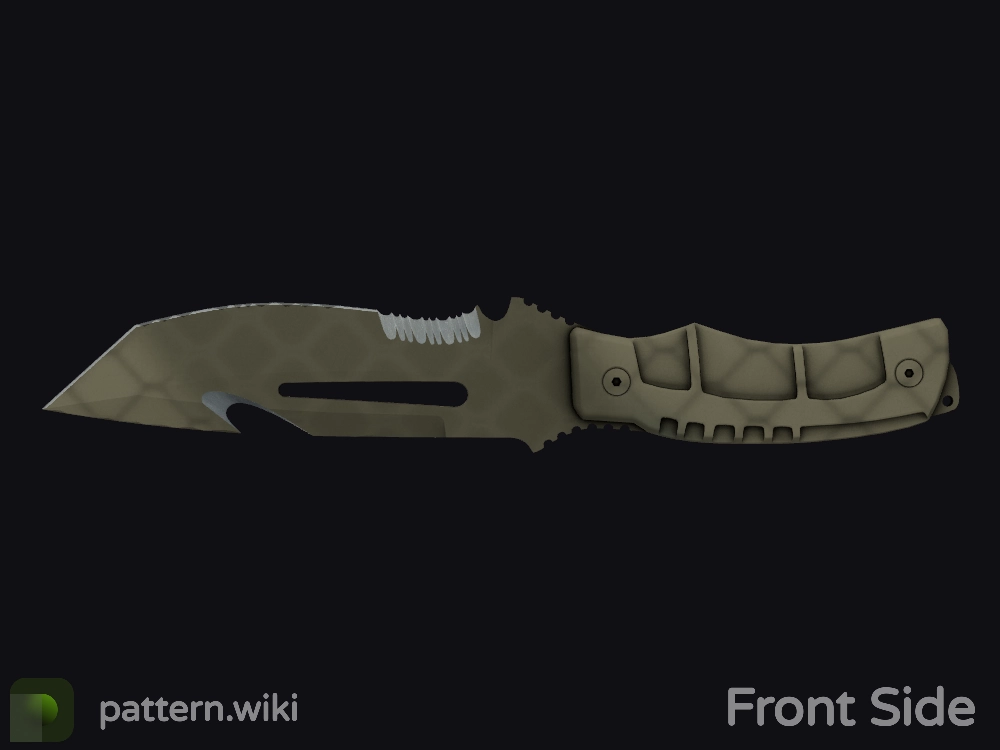 Survival Knife Safari Mesh seed 375