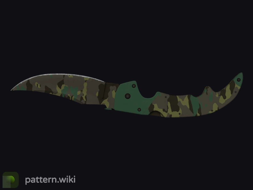 Falchion Knife Boreal Forest seed 133