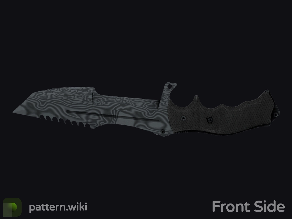 Huntsman Knife Damascus Steel seed 761