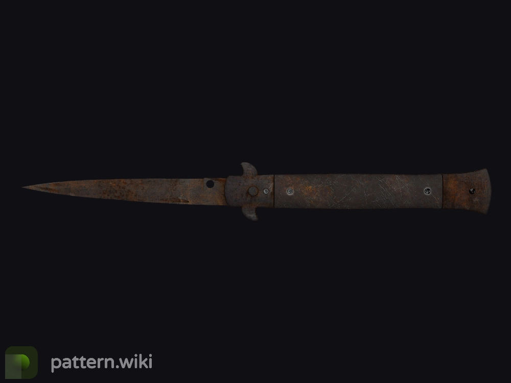 Stiletto Knife Rust Coat seed 867